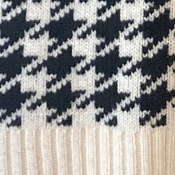 Houndstooth Ladies Sweater Vest Classic Comfy Academia Heritage Capsule WR - Picture 9 of 11